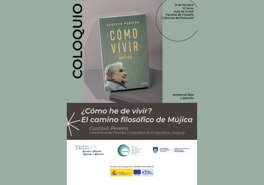 Imagen del evento:Conferencia y coloquio: "¿Cómo he de vivir? El camino filosófico de Mújica"